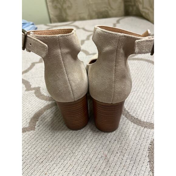 Soludos suede leather Gemma 3” Sand Heels, size 8, MSRP $ 149 - Picture 14 of 15